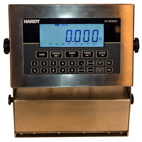 HI8200IS - Intrinsically Safe Weight Indicator with Checkweighing Features